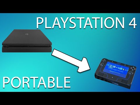 Man built a Playstation 4 Portable | Retro Gaming | DIY Project by @RestoreTechnique