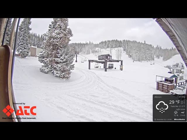Live webcam view of Pomerelle Mountain Ski Resort Cam