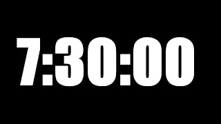 7 HOUR 30 MINUTE TIMER • 450 MINUTE COUNTDOWN TIMER ⏰ LOUD ALARM ⏰