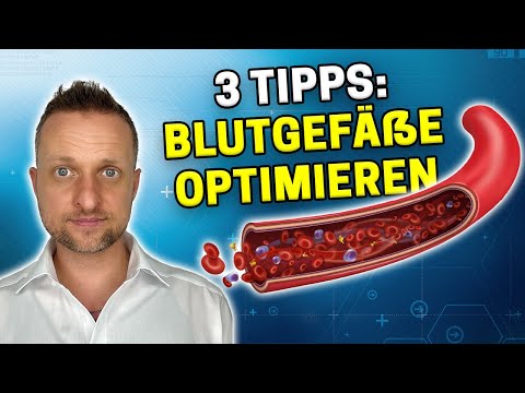 Wie man seine Blutgefäße revolutioniert - 3 Tipps (essenziell für jeden)
