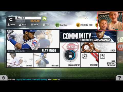 MLB PI live lineup showcase and packs