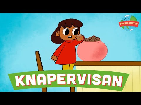Knapervisan - Animerad Barnplaneten video med Vanna Rosenberg på sång