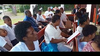 Menorah Vocal Group in Nasareci Methodist church Nepani on 23 July 2022.