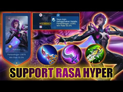 TOP 1 NATALIA GAMEPLAY EPISODE 123 - TOP 1 GLOBAL NATALIA BUILD 2021 - MOBILE LEGENDS