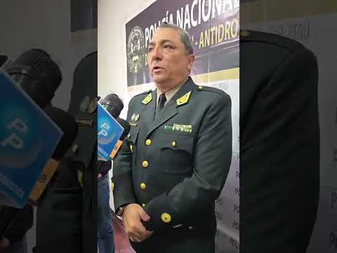 Jefe del frente policial Cajamarca En la provincia de Jaén se ha incrementado el delito de extinción
