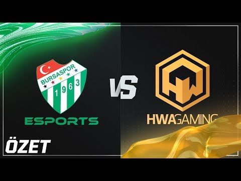 Bursaspor Esports ( BUR ) vs HWA GAMING ( HWA ) Maç Özeti | 2018 Yaz Mevsimi 1. Hafta