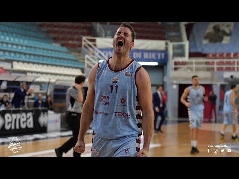 REAL SEBASTIANI RIETI vs TERAMO A SPICCHI   HL Serie B 2021 22