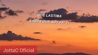 Que Lastima - Sech Ft ChoQuibTown (Letra/ Lyrics)