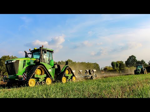 Aratura 2020 | JohnDeere 9520 RX & 8295 R | Pentavomere e Trivomere ER.MO | Ploughing in Italy 🔝🔊