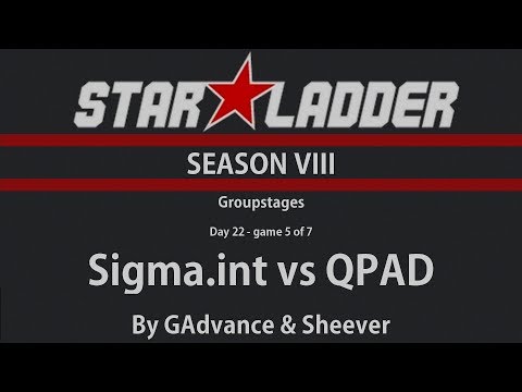 Dota 2 - Sigma.int vs QPAD - StarLadder Season VIII