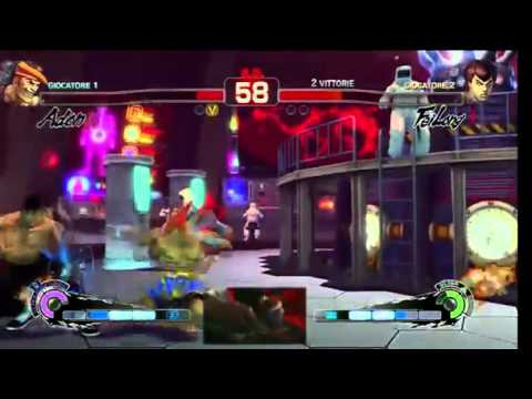 Gamerbee (Adon) vs Starnab (Fei Long) vodcasted by Arcadia Fighters (spanish)