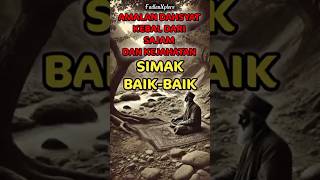 Download lagu AMALAN BENTENG!!Kebal dari Bahaya & Senjata Tajam. #feedshorts #amalanharian  #dakwah mp3