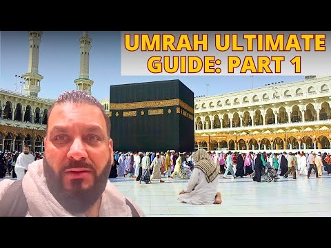 UMRAH ultimate step by step guide blog to performing part 1/10 Muslims Islam Mecca Madinah vlog