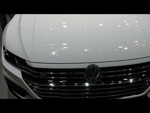 2019 WHITE ARTEON R-LINE @ 2018 NEW YORK INTERNATIONAL AUTO SHOW