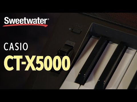 Casio CT X5000 61 key Portable Arranger Keyboard Sweetwater