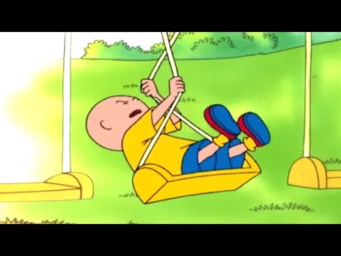 Caillou Falls Off Swing | Caillou | Cartoons for Kids | WildBrain - Preschool