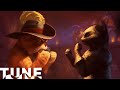 Dance Battle With Kitty Softpaws Salma Hayek Antonio Banderas Puss In Boots 2011 TUNE