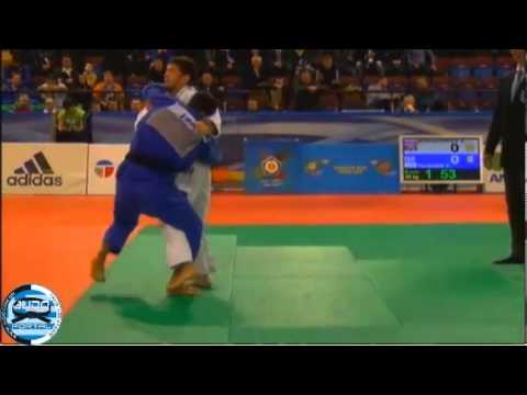 European Judo Open Men & Women Minsk 2013 Bronze -66kg KHAGAZHEEV Kazbek (RUS) - FLICKER Tal (ISR)