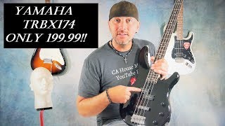 Video thumbnail for Yamaha TRBX174 4-String Bass by C. A. House Music