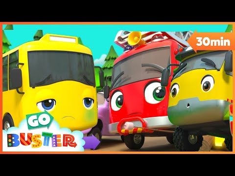 Buster Is Sick And Misses The Party | Go Buster! | Funny Cartoons & Songs for Kids | Cartoons & Toys