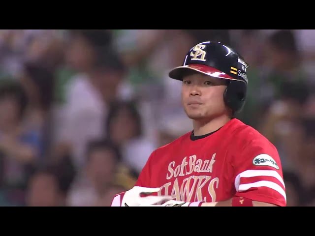 【パ・リーグ首位攻防】2回裏 松田の代わりに俺がやる!! ホークス・吉村 タイムリーで3点差!! 2014/7/8 H-Bs