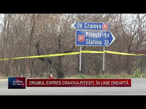 DRUMUL EXPRES CRAIOVA PITEȘTI, ÎN LINIE DREAPTĂ