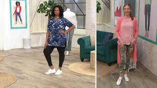 Cuddl Duds Flexwear Leggings on QVC