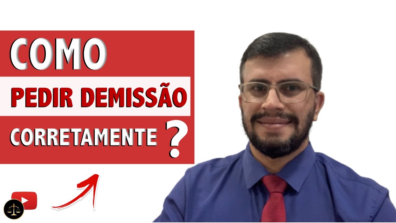 PEDIR DEMISSÃO da forma CORRETA, saiba como! ✅