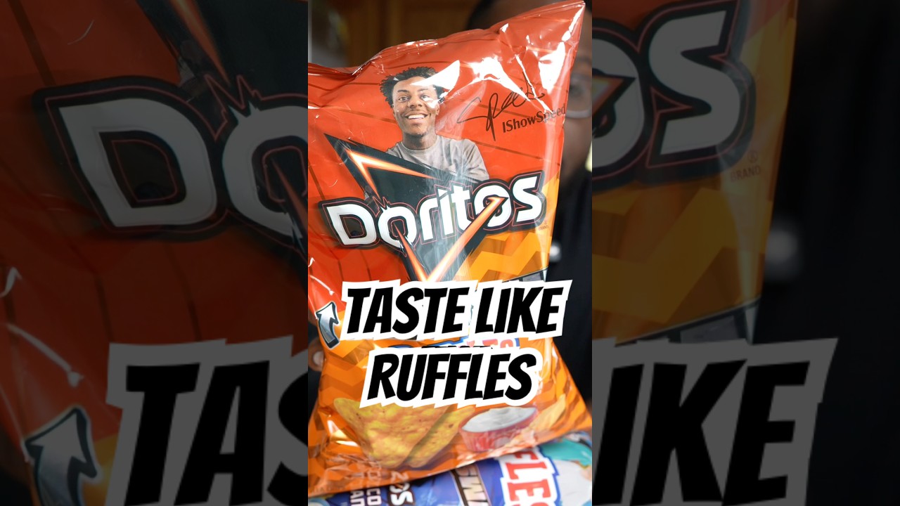 Doritos that Lays. Ruffles that taste like Doritos 👀 #foodreview #snacks #foodie