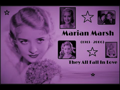 Marian Marsh Tribute: They All Fall In Love