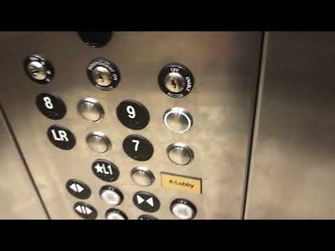 ThysenKrupp Traction elevator at the Hampton Inn, Downtown Roanoke