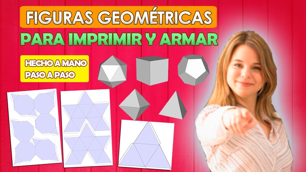 Figuras geométricas para imprimir y armar