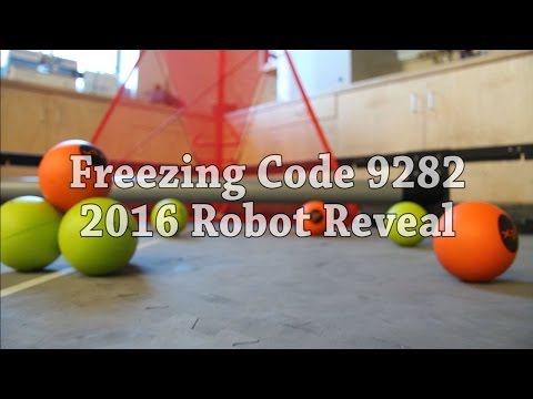 VEX Team 9282 - 2016 Robot Reveal (Nothing But Net)