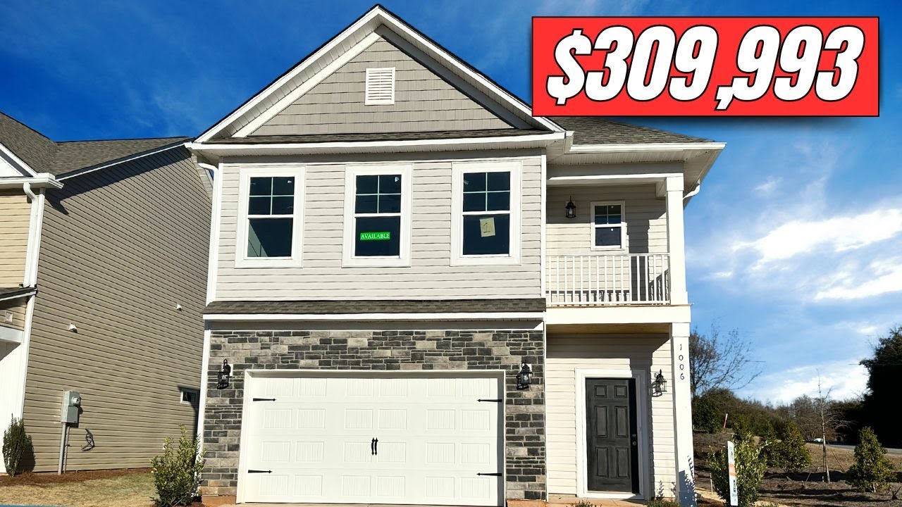 Greenville SC New Construction Homes for Sale - Crestfall Plan by Great Southern Homes
