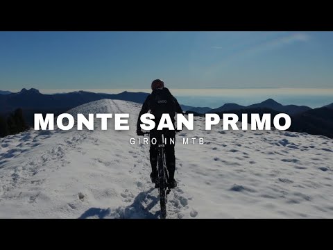  Powder ride in MTB | Monte San Primo ❄️🚵‍♂️ 