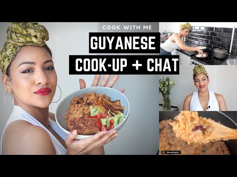 COOK WITH ME | Guyanese Cook Up + Chat | Metemgee Recipe