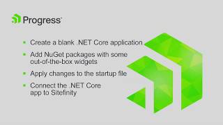Set Up a .NET Core Application to Work with Sitefinity Video Thumbnail