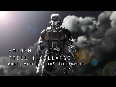 Halo: ODST - "Till I Collapse" Eminem (Music Video)