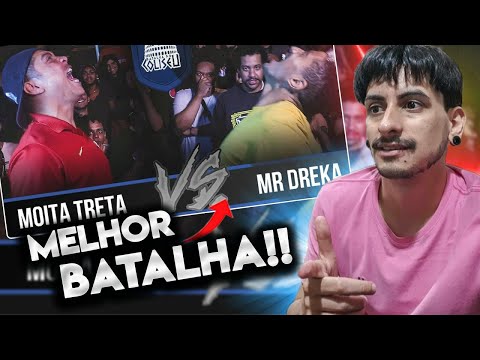 DREKA VS MOITA TRETA - REACT (BATALHA DO ANO) 😂