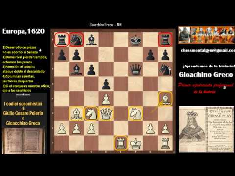 Serie Gioacchino Greco Video 2