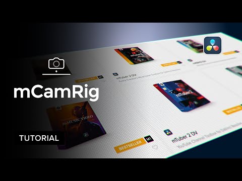mCamRig DVR Tutorial — Free camera animation tool for DaVinci Resolve 18 — MotionVFX