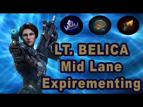 LT. Belica Mid Lane Experimenting With Lifesteal and Megacosm - Predecessor Full Match