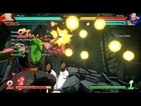 [DBFZ S3.5] [ToD] Piccolo (feat. Roshi and Base-geta) mid to corner / 0 bar start