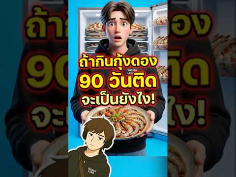 ถ้ากินกุ้งดองทุกวัน จะเกิดอะไรขึ้น😱 #กุ้งดอง #กุ้งเเช่น้ำปลา #สาระ #เล่าเรื่อง #อาหารไทย