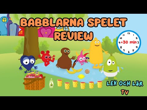 Babblarna app review - Vi spelar Babblarnas spel - Lek och Lär TV