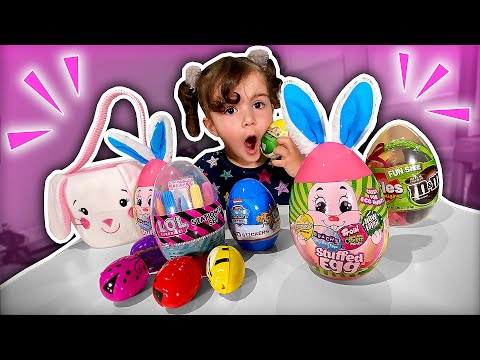 Abrindo OVOS DE PÁSCOA dos EUA com Laura - Família Brancoala Pascoa 2020