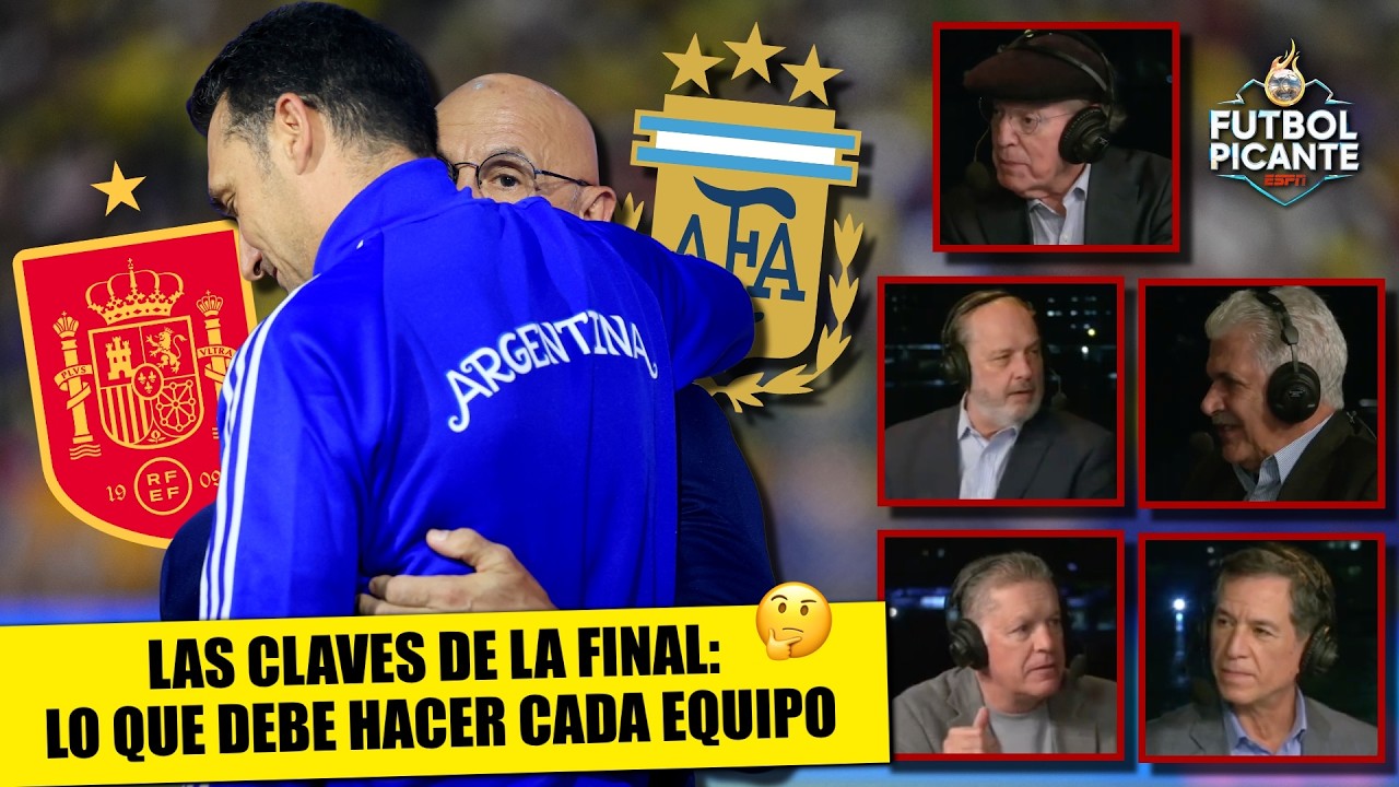 FINAL ARGENTINA vs ESPAÑA: ¿Quién tiene LA FÓRMULA para ser el CAMPEÓN del MUNDIAL? | Futbol Picante