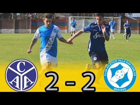 Primera B : ACASSUSO 2 - 2 VILLA SAN CARLOS | (Los Goles)