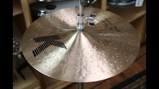 Video thumbnail for Zildjian 14" K Custom Dark Hi Hat Pair - Demo of Exact Cymbal - Top - 1062g - Bottom - 1183g by Columbus Percussion