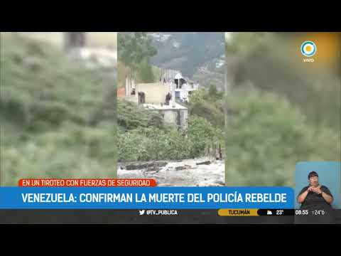 Venezuela confirmó la muerte del policía rebelde Oscar Pérez | #TPANoticias